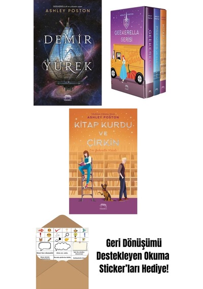 Yıldız Ruh Demir Yürek 2. Kitap + Prenses Ve Hayranı + Geekerella