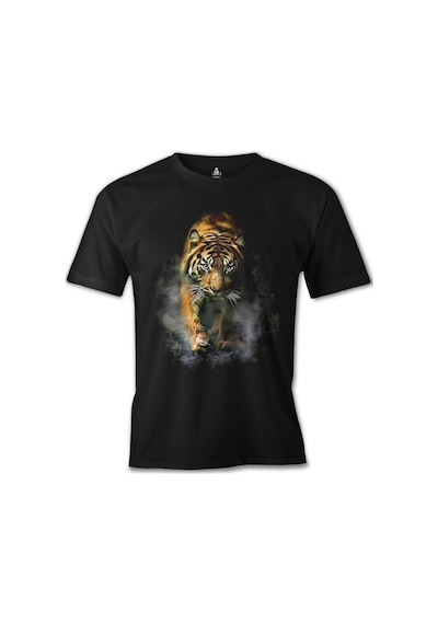 Kaplan 2 Siyah Erkek Tshirt