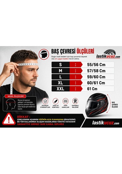 Ncr-160e Çene Açılır Gözlüklü E-ce Belgeli Kask Parlak Siyah