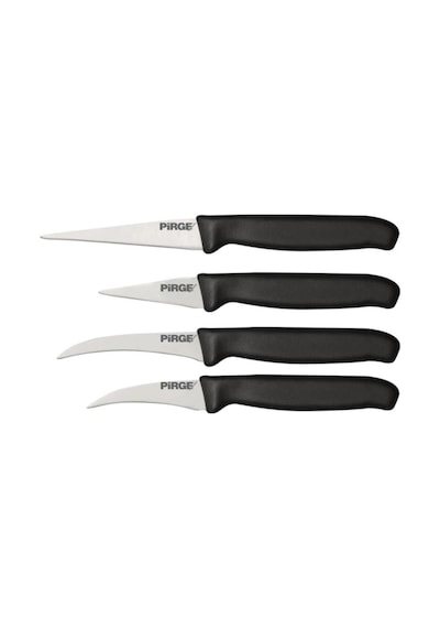 Pirge Dekor Bıçağı Seti Siyah - 41274