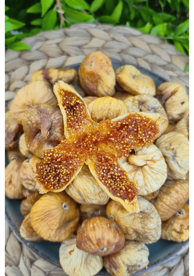 Dağ İnciri Süzme 500 Gr Organik Kuru İncir Yumuşak Tabak İçinde 500 G