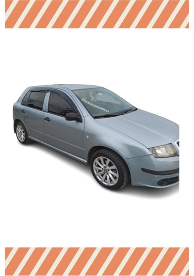 Skoda Fabia Hb 1999-2009 Modellerine Özel 4'lü Mügen Tip Cam Rüzgarlığı
