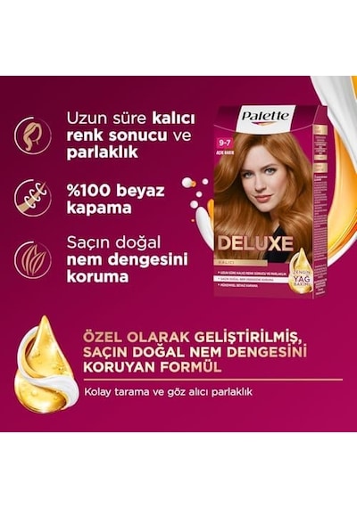 Saç Boyası 9-5 Doğal Sarı 50 Mililitre