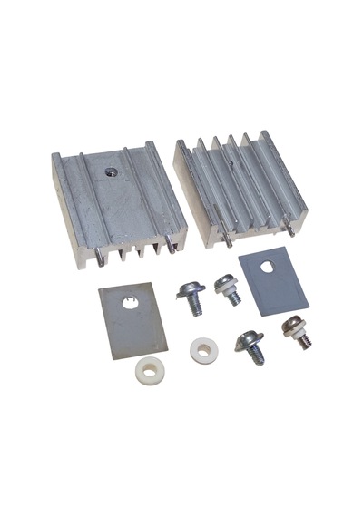 2 Adet To220 Soğutucu Seti 30x27x10mm Radyatör İzolatör Boncuk M3 Vida Alüminyum Transistör Entegre Mosfet Soğutucu