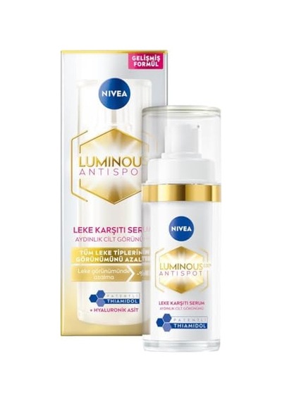 Nıvea Luminous630 Thiamidol Etkili Leke Karşıtı Cilt Serumu 30ml, Hyaluronik Asit, Cilt Tonu Eşitleyici,aydınlık Görünüm