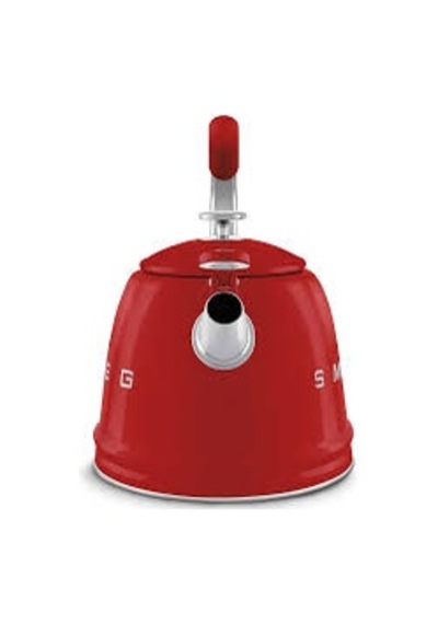 Smeg CKLW2001RD 50's Style Retro Kırmızı Düdüklü Kettle