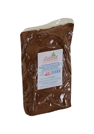 Türk Kahvesi Günlük Taze Çekilmiş 3.75 Orta Krum 500 Gr Paket