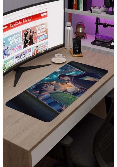 Kusuriya No Hitorigoto Anime V1 - 70x30 Xl Gaming Kauçuk Kaymaz Taban Mouse Pad Fare Altlığı