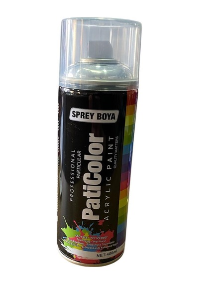 Paticolor Krom Efekt Parlak Gümüş Sprey 400ml Gümüş Gri