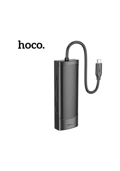 Hoco Hb44 Type-c To Hdmı + Rj45 + 100mbps + Sd/tf + Usb3.0 + Usb2.0 Pd + 4k 30hz Hub- 5775 Renkli