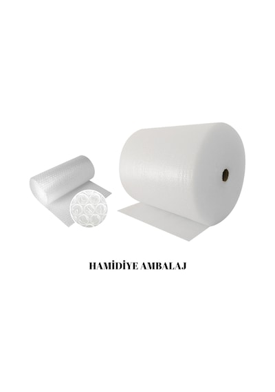 Balonlu Naylon Ambalaj Naylonu Pat Pat 100 Cm 50 Metre