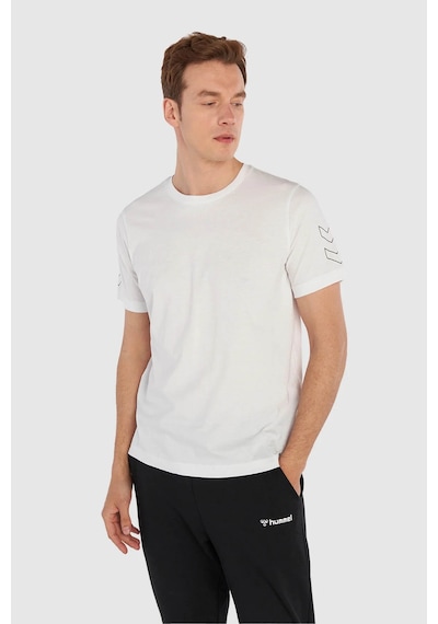 Hummel Erkek T-shirt Beyaz 911946-9001 Hummel Hmlelemental 25kw61000171 W61005 Beyaz