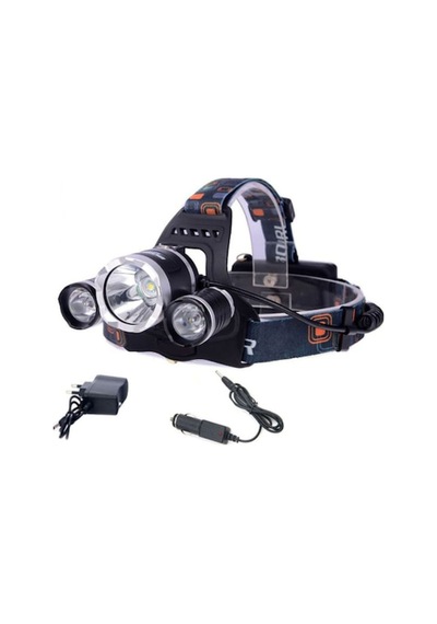 Boruıtt6 Kafa Feneri 5000 Lumens 3xcree Xm-T6+2r5 Lamba Led Kamp Çok Renkli