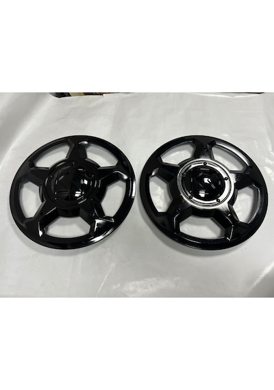 Karsan J10 Siyah Piano Black Renk Jant Kapağı Takımı