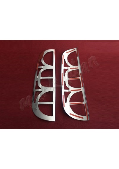 Db Chrome Fiat Doblo Stop Çerçeve Nikelajı 2006-2012 2 Parça P.Çe