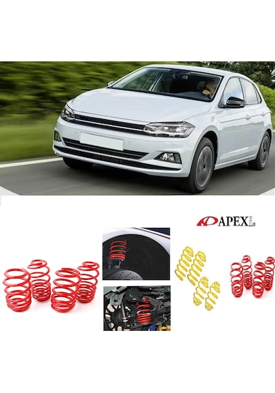 Vw Polo 2017-2023 Mk6 Apexi 4.5 Cm Helezon Spor Yay