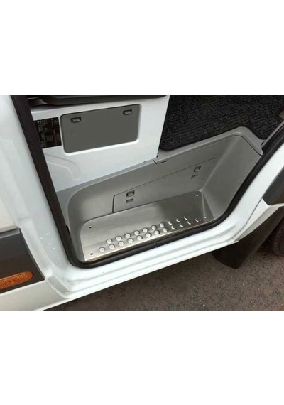 Vw Volkswagen Crafter Uyumlu Kapı Eşiği 3 Parça 2006-2012 Paslanmaz Krom
