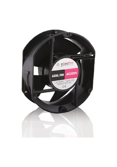 Plastim Pf17250r ,172x150x51mm 220vac 255-cfm 2-kablo Fan