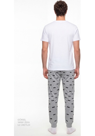 Penti Erkek Renkli Lic-Batman Pijama Takımı