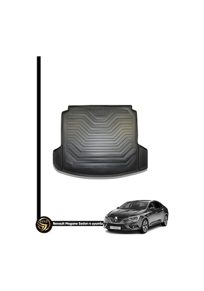 Renault Megane 4 Sedan 3d Havuzlu Paspas + Bagaj Havuzu Ikili Set