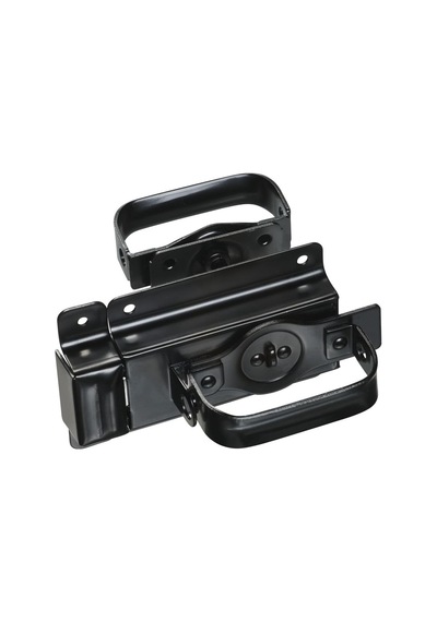 National Hardware N101-576 Salıncak Kapı Sürgüsü, Siyah, 3/4 İnç