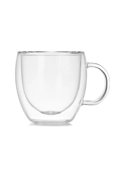 250 Ml Çift Cidarlı Cam Kupa