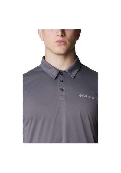 Columbia Hike Erkek Kısa Kollu Polo T-Shirt - AO3614 Gri