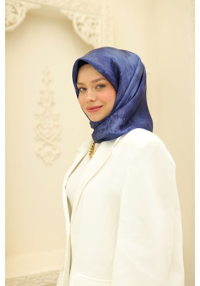 Silk Home Shiny Eşarp 75002-59 Mavi, Gece Mavi