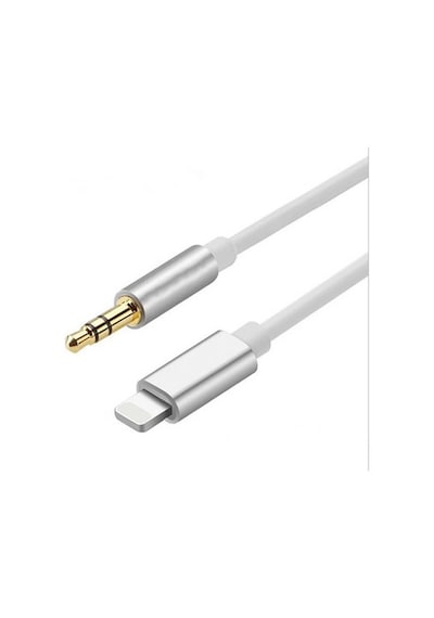 Apple Uyumlu iPhone iPad Lightning To 3.5mm Ses Çevirici Aux Kablo 1m