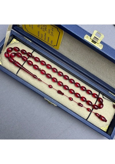 Cete Ufuk Sağlam Eski Alman Katalin Sülün İmame 9x14mm Beyzi Kesim Tespih Çok Renkli