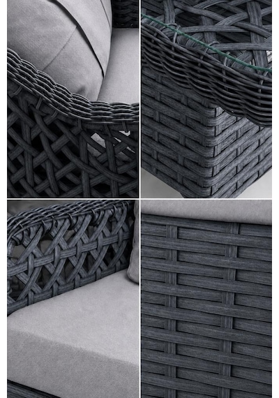 Niron Grand 2'li Rattan Alüminyum Bahçe Oturma Takımı - Antrasit Kompakt Set Temperli Cam Masa Diğer Niron Grand 2'li Rattan Alüminyum Bahçe Oturma Takımı - Antrasit Kompakt Set Temperli Cam Masa Diğer