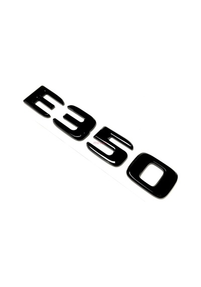 E 350 Piano Black Bagaj Yazısı 3m 3d Abs