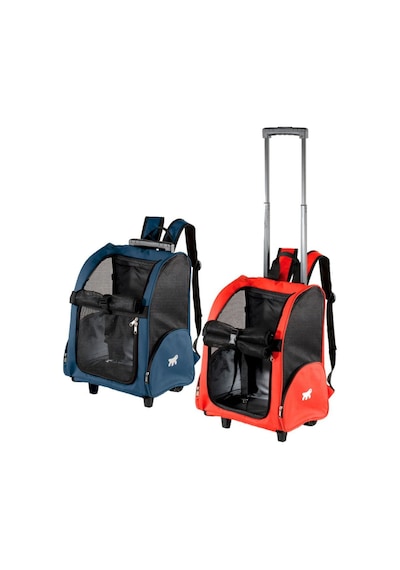 Ferplast Trolley Tekerlekli Çekçekli Sırt Taşıma Çantası - Mixcolor
