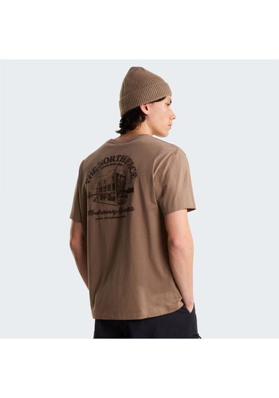 The North Face U Og Store Rlx Ss Tee-graphıc Unisex Tişört Nf0a8jacfn41 Taba