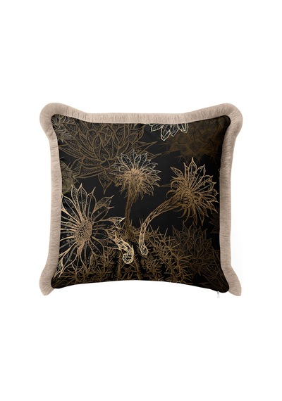 Botanik Çiçek Desen Saçaklı Yastık Kılıfı-egzotik Floral Boho Siyah Bej Krem Püsküllü Kırlent Kılıfı Kadim Yörünge Saten Botanik Çiçek Desen Saçaklı Yastık Kılıfı-egzotik Floral Boho Siyah Bej Krem Püsküllü Kırlent Kılıfı Kadim Yörünge Saten