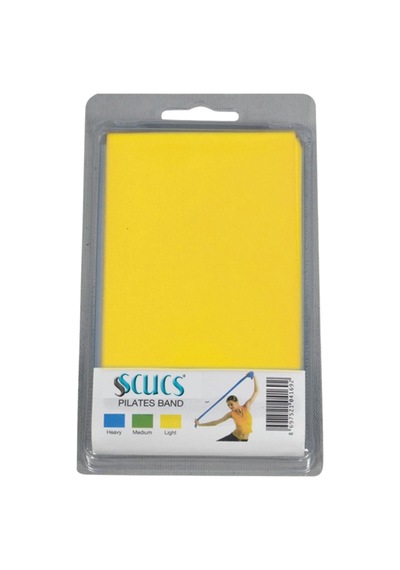 Scucs Scx-1060 Tekli Pilates Bandı Hafif Sarı