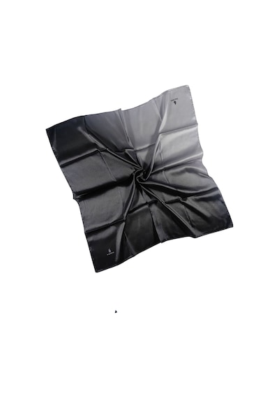Mim Eşarp Mısırlı Eşarpları Degrade Kristal Sport Bulut Desenli Polyester Eşarp Siyah - Beyaz
