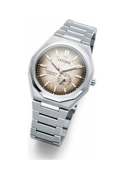 Citizen Zenshin 60 Super Titanium Small Seconds - Copper Nk5020-58p Otomatik Erkek Kol Saati Çok Renkli