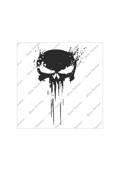 Punnisher Sticker 00201