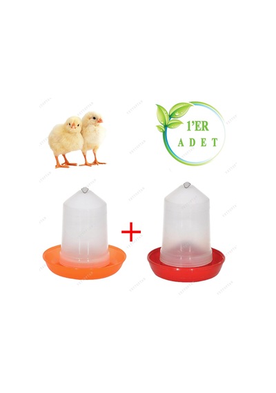 Civciv Bıldırcın Başlangıç Suluk ve Yemlik Takım 750 Ml