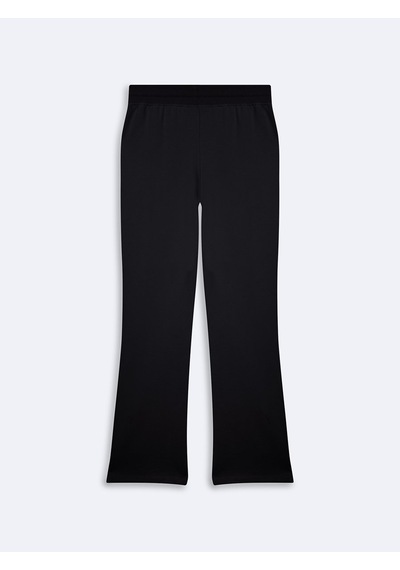 Flare Paça Basic Lacivert Eşofman Lacivert