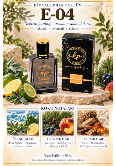 KP E-04 Erkek Parfüm EDP 50 ML