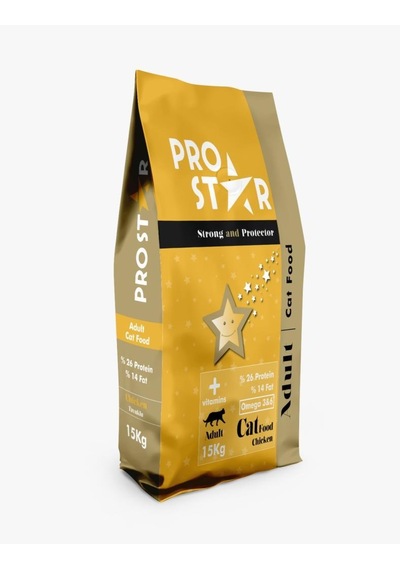 Prostar Tavuklu Yetişkin Kedi Maması 15 KG