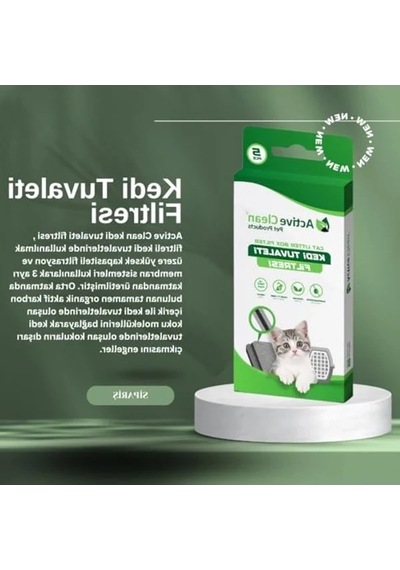 Kedi Tuvaleti Filtresi, Temizleme İçin Uygun Açık Ahşap