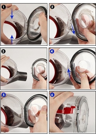 Dyson V10 Uyumlu Süpürge İçin  Toz Hazne Kapağı