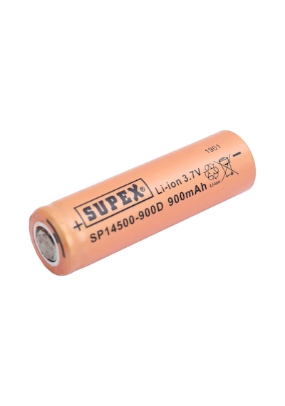 Sp14500-900d 3.7v 14500 Model 900mah Li-ion Düz Kafa Pil
