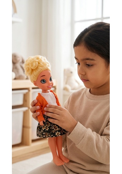 Laura Cool Girl 45 Cm Sesli Ve Şarkı Söyleyen Oyuncak Bebek