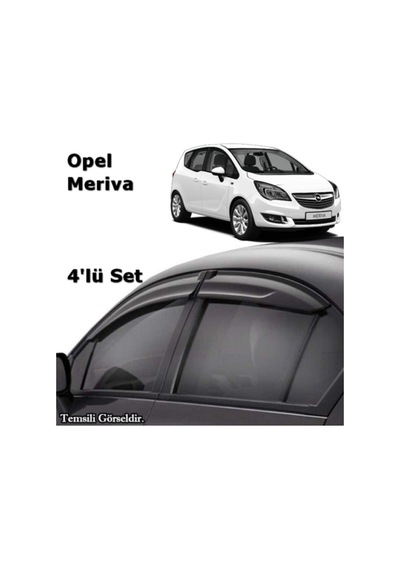 Opel Meriva 2003-2009 Arası 4 Lü Takım Mugen Cam Rüzgarlığı