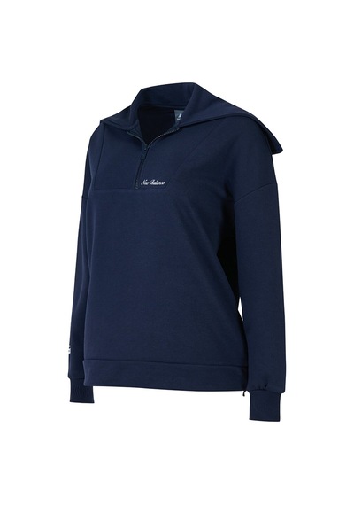 New Balance Lifestyle Women Sweatshirt Lacivert