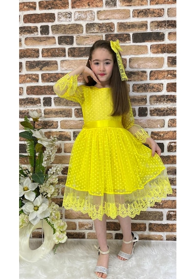 Dream Luxury Dantel Kız Çocuk Elbise